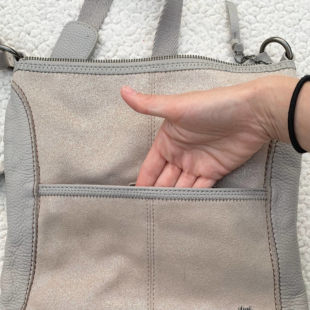 The Sak Grey Lucia Crossbody Bag - Picture 7 of 10